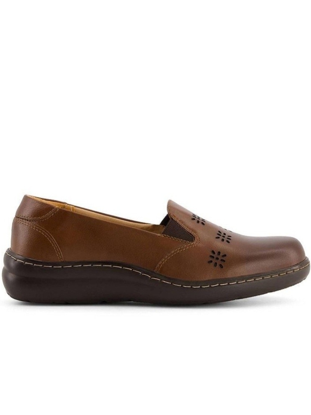 Comfort Slip-On Loafer in Brown for Women